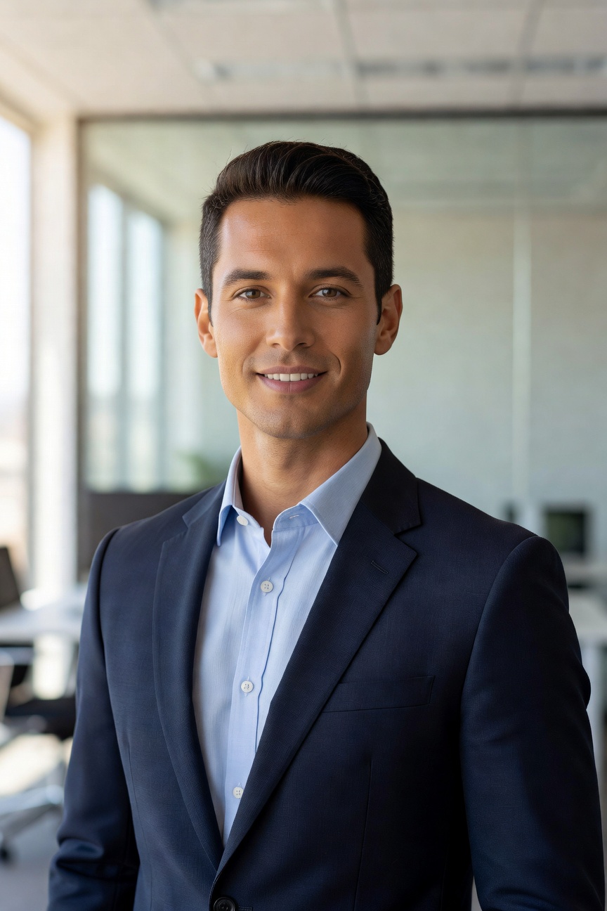 AI LinkedIn professional headshot style